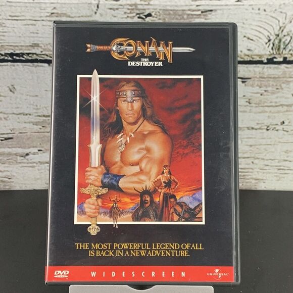 Conan the Destroyer (DVD, 1998, Widescreen) Arnold Schwarzenegger, Grace Jones‎ - Picture 1 of 5